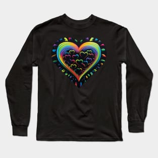 Heart Attack - Version 8 Long Sleeve T-Shirt